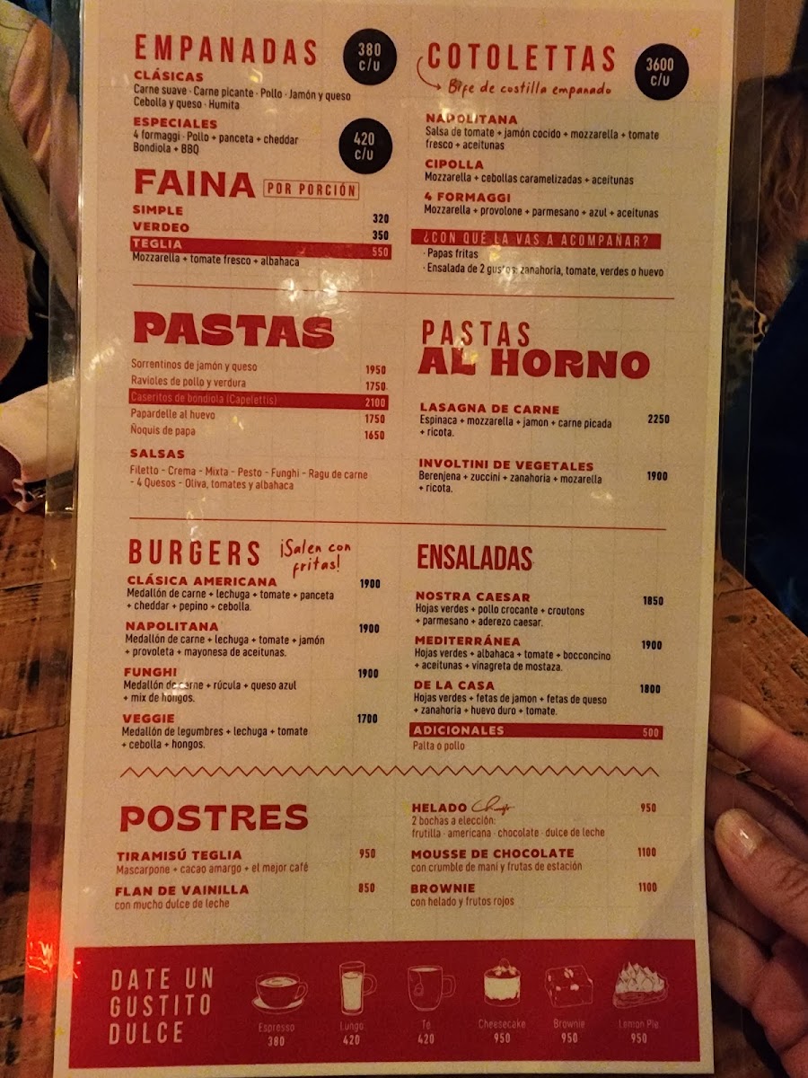 Teglia Cramer Menu - Image 5